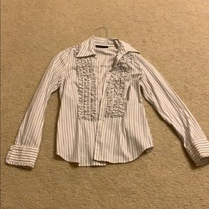 Women’s Pin Stripped Business Shirt